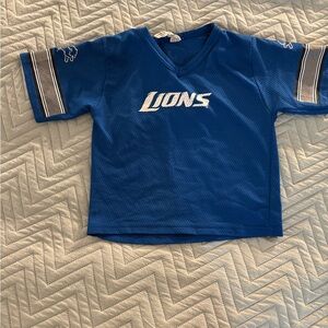 Lions Kids Blue Sports Shirt